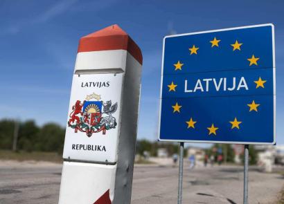 Быстрое пересечение границы с латвией